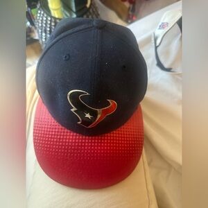 Texans NFL 59FIFTY Cap with Navy and Gray Design